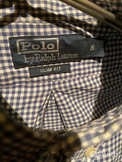 Ralph lauren рубашка в клетку оригинал