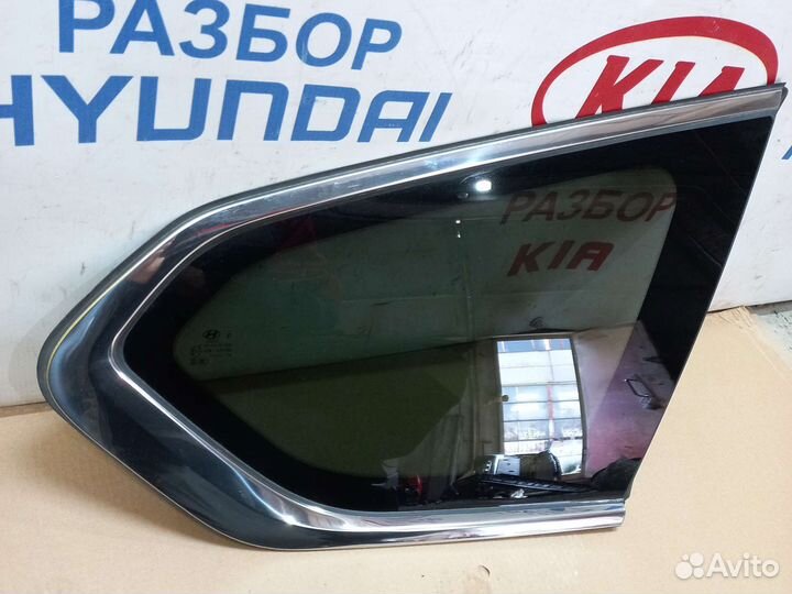 Форточка задняя правая Хундай Санта Фе 4