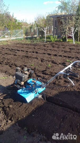 Мотоблок с дизельным двигателем prorab