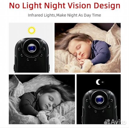 Мини камера нагрудный регистратор М2