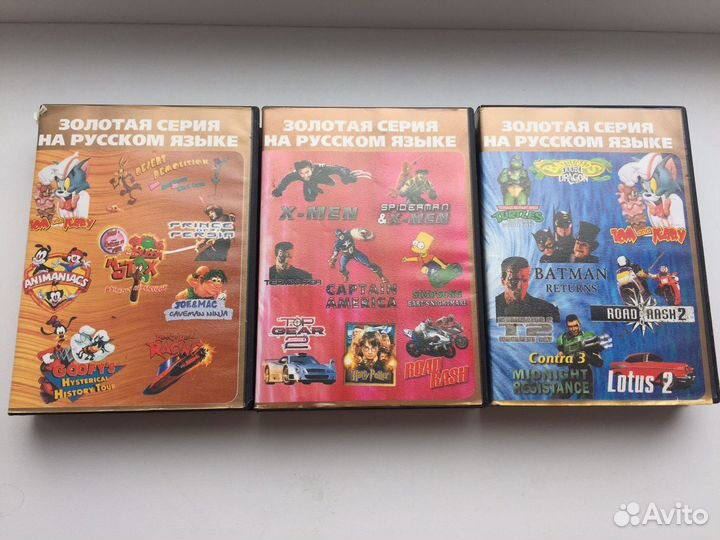 Картриджи,игры Sega Mega Drive2 16bit