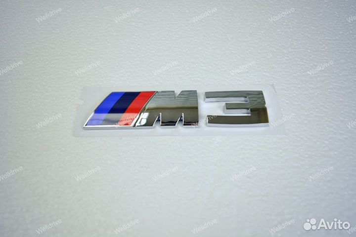 Шильдик M3 BMW 3 E90 E91 E92 E93 хром