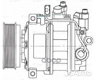 Компрессор кондиц. для а/м VW Touareg (02) /Aud