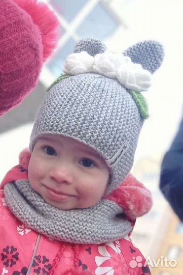 Комплект зайка в цветах