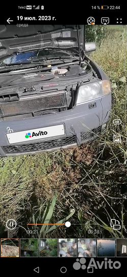 Audi A6 Allroad Quattro 2.7 AT, 2001, битый, 220 000 км