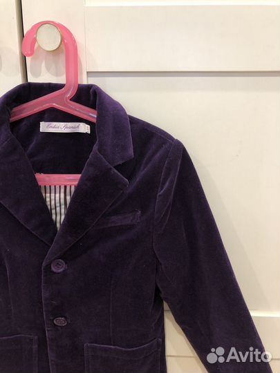 Пиджак для мальчика 116