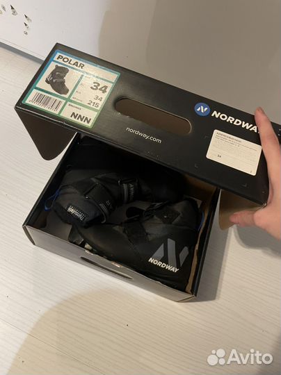 Лыжные ботинки nordway 34