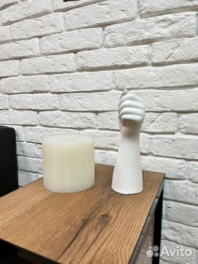 Силиконовая форма для гипса и бетона Рука