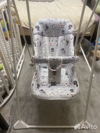 Детские качели напольные