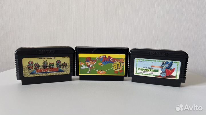 Картриджи Famicom лицензия