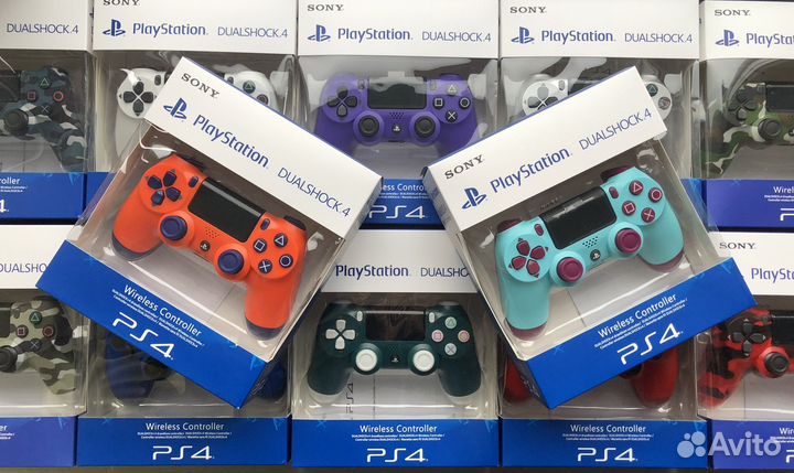 Геймпад PS4 Dualshock 4v2 новый джойстик