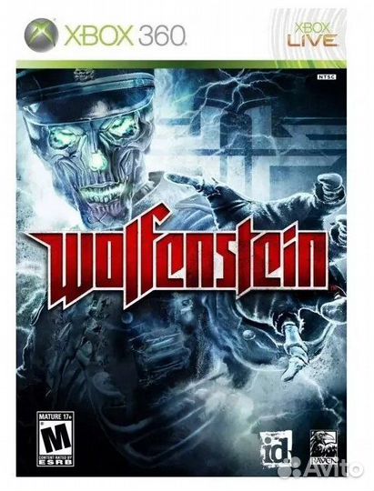 Wolfenstein Xbox 360 рус. б\у без обложки (множ