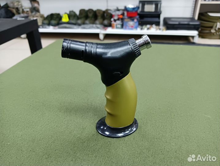 Зажигалка турбо Золотая