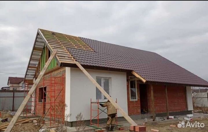 Строительная бригада строительные работы