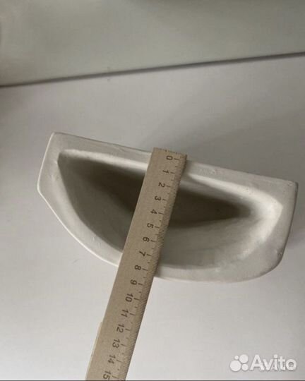 Гипсовое кашпо ваза глаз Давида