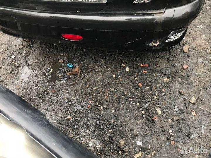 Бампер задний Peugeot 206 2008