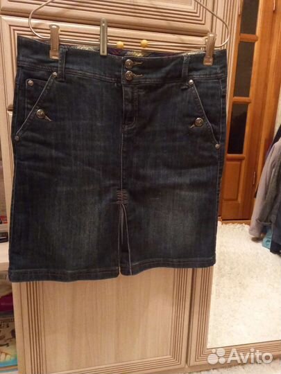 Юбка джинсовая