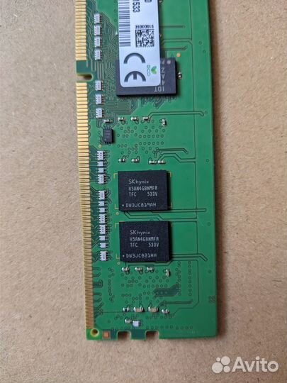 Серверная память DDR4 8GB 2133мнz (2шт. по 4GB)