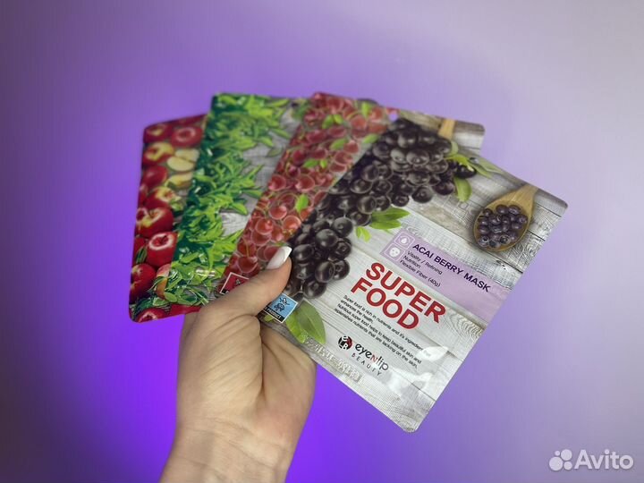 Корейские тканевые маски для лица