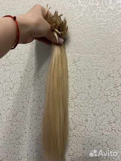 Волосы для наращивания натуральные бу