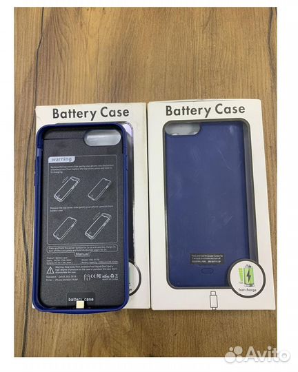 Чехол - Power Bank для iPhone 6s+\6+\7+\8+ (Синий)