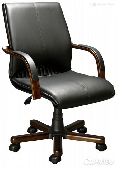 Кресло для руководителя (орех тай) Barbara B LX пл