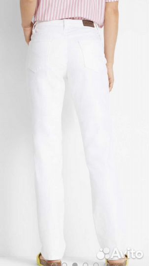 Джинсы белые
