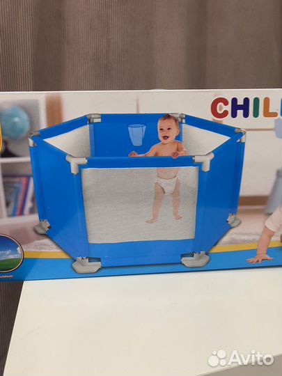 Большой детский манеж