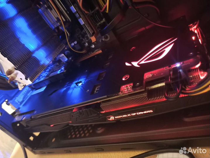 Видеокарта Asus Strix GTX 1070 8Gb Продажа/обмен