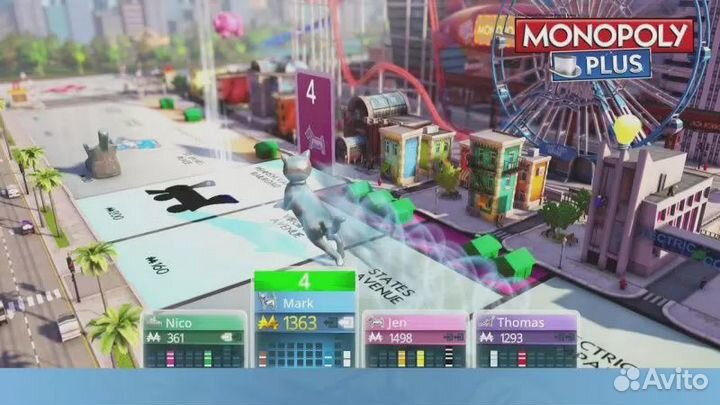 Monopoly Family Fun Pack (PS4) б/у, Русская Озвучк