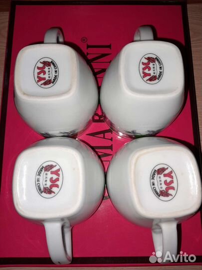 Чайная пара Вербилки Китайский фарфор 70 х годов