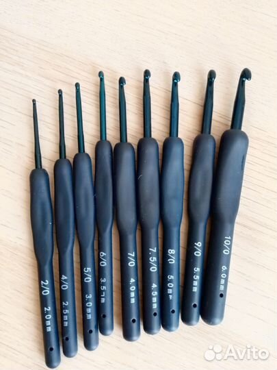 Набор крючков для вязания 2,0-6, 0