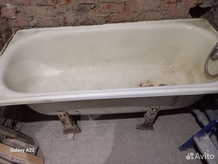 Ванна 150 бу стальная