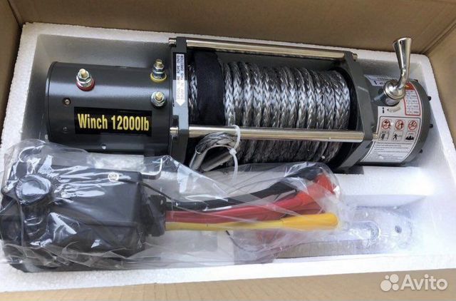 Лебедка автомобильная Electric Winch 12v 12000 lbs