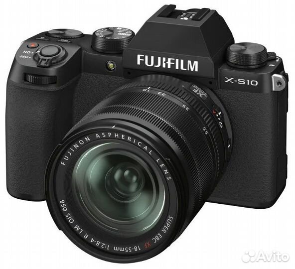 Fujifilm X-S10 body или Kit 18-55mm