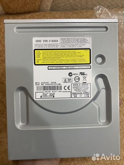 DVD R/RW Оптический привод