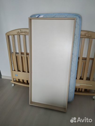 Детская кроватка Pali Zoo Италия+матрас