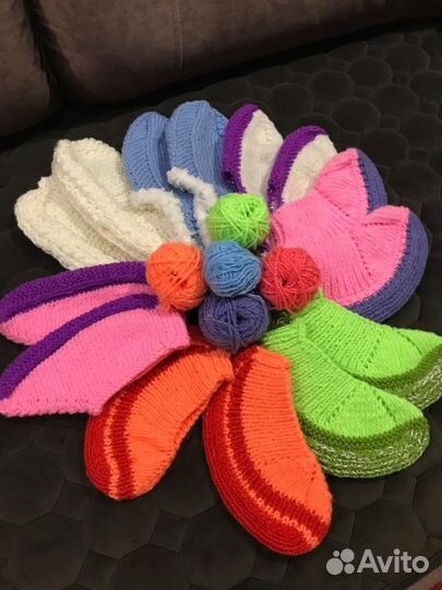 Следки вязаные ручной работы