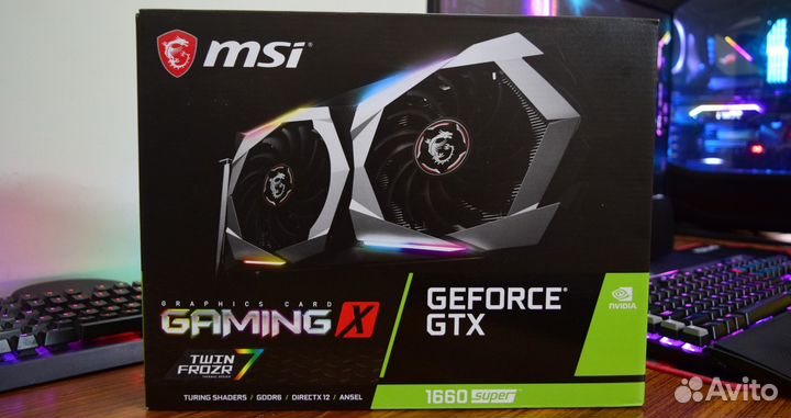 GTX 1660 Super (Гарантия DNS) MSI Gaming X