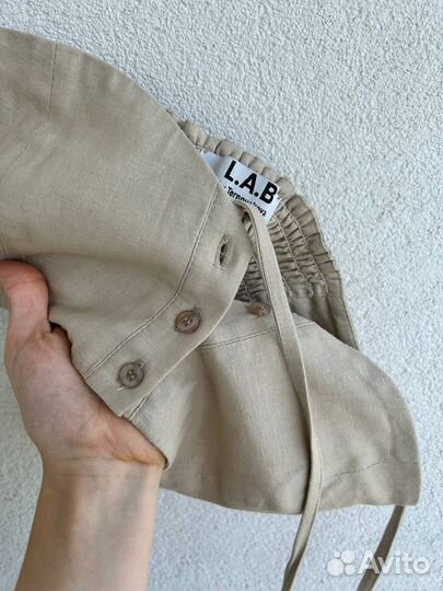 Льняной женский топ