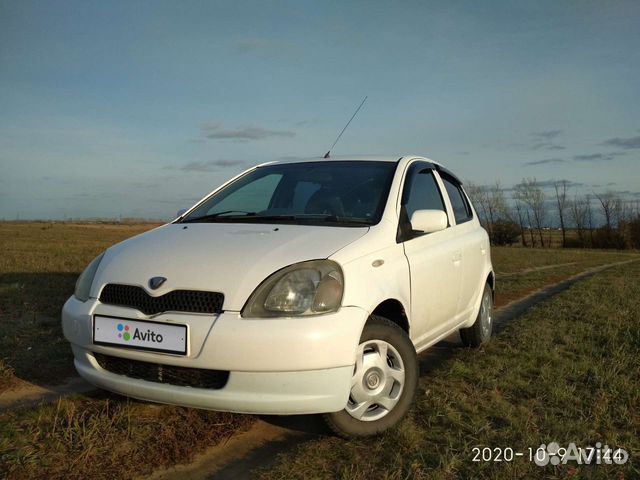 Toyota Vitz 2001 Р±РµР»С‹Р№