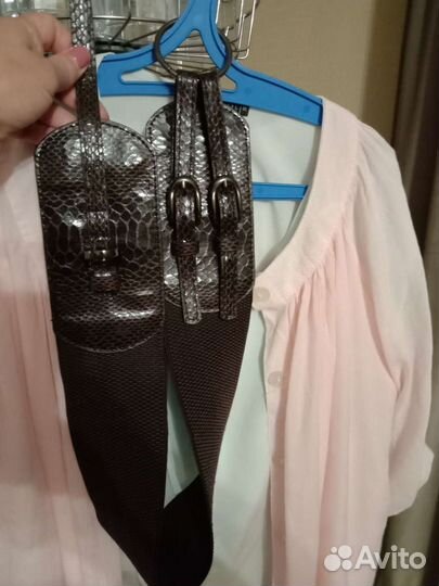 Ремень женский кожаный Италия