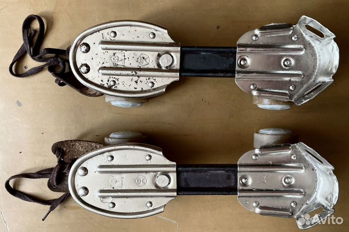 Коньки роликовые СССР