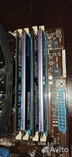 Материнская плата lga 1155 комплект i7+16GB