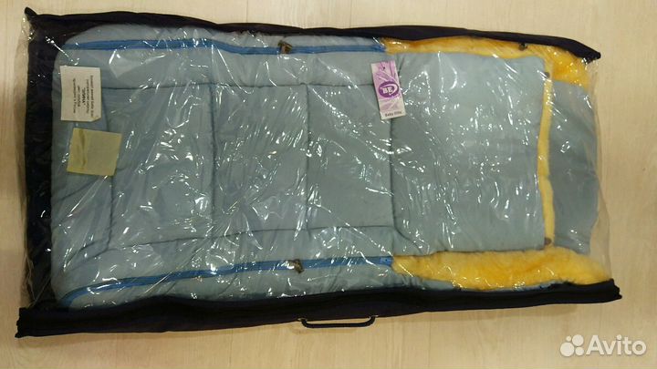 Зимний меховой конверт