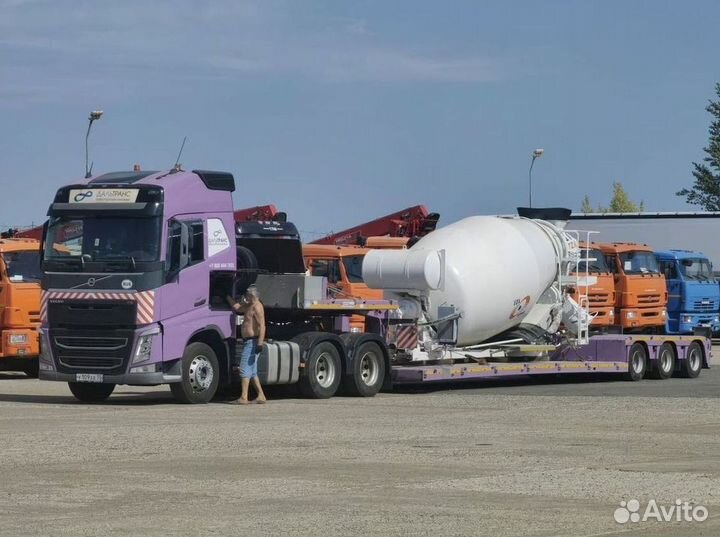 Установка автобетоносмесителя тза