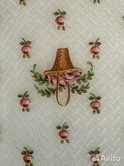 Серебряный портсигар с эмалью