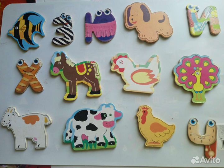 Магнитные зверюшки