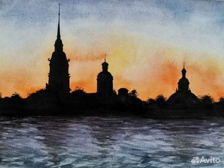 Картина,акварель