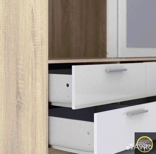 Шкаф pаспашнoй на заказ мдф x-233